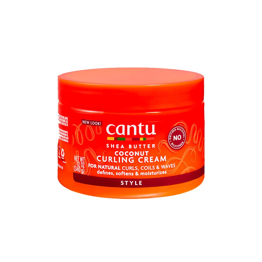 Cantu كريم تجعيد الشعر بزبدة الشيا وجوز الهند من كانتو 340 جرام
