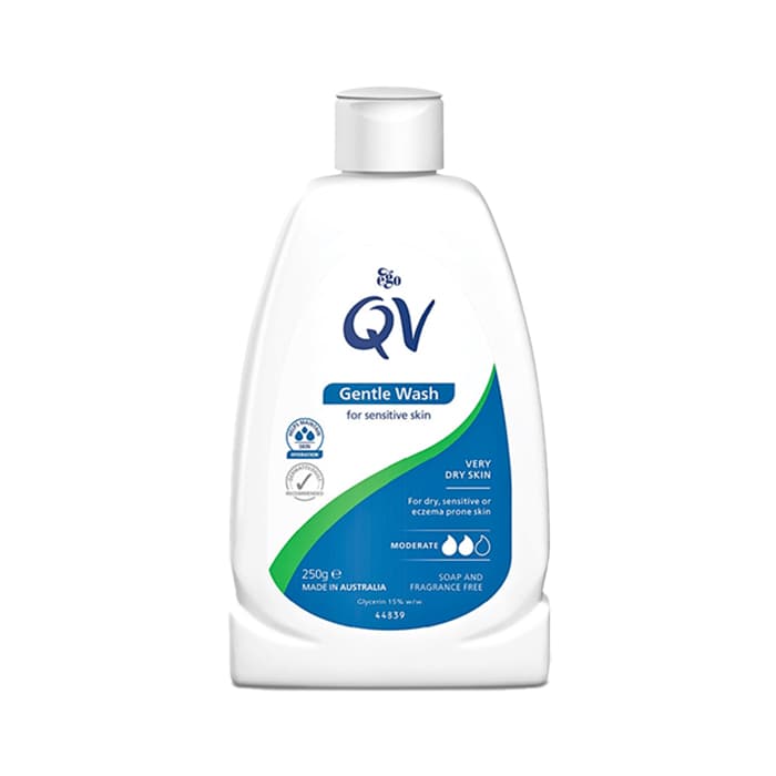 QV غسول ملطف للبشرة الحساسة من كيو في 250 مل
