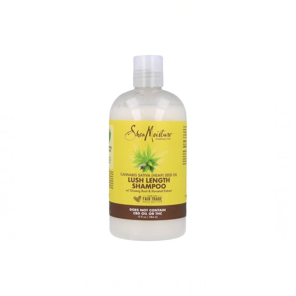 شامبو تكثيف وإطالة الشعر بزيت بذور القنب 384 مل من شيا مويستشر Shea Moisture
