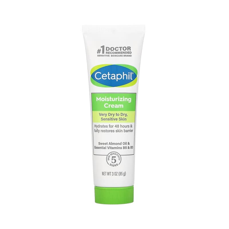 Cetaphil كريم ترطيب البشرة الجافة الى الجافة جدًا والحساسة من سيتافيل 85 جم