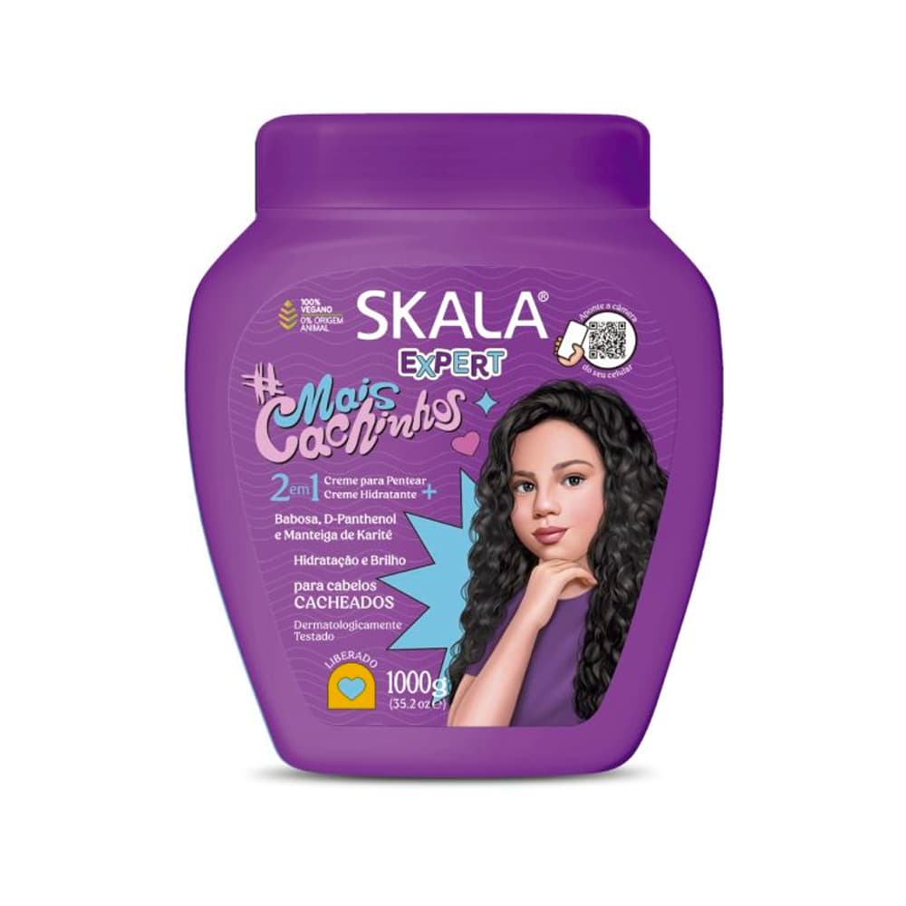 Skala Expert كريم ماسك وبلسم للاطفال للعناية بالشعر من سكالا اكسبرت 1000 جرام