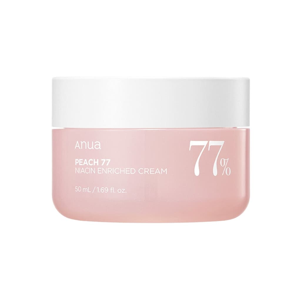Anua كريم من مستخلص الخوخ %77 والنياسين منشط ومرطب من أنوا 250 مل