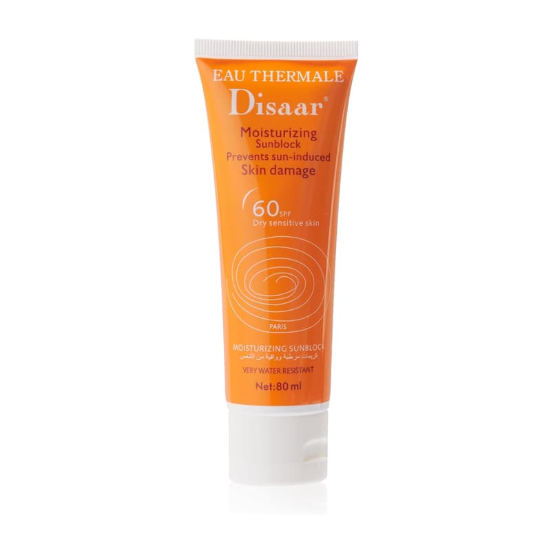 Disaar كريم واقي الشمس والمرطب (SPF60) من ديسار 80 مل