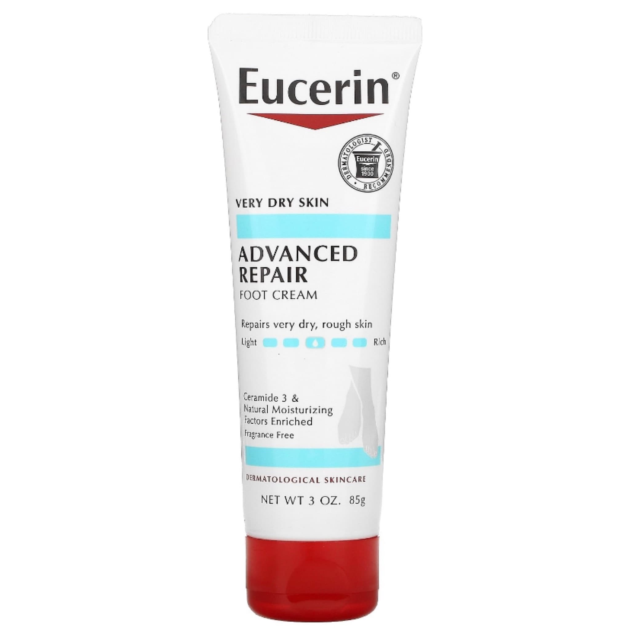 كريم اصلاح القدمين المتقدم خالٍ من العطور من يوسرين 85 جم Eucerin