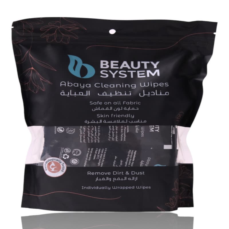 Beauty System مناديل تنظيف العباية 25 قطعة من بيوتي سيستم