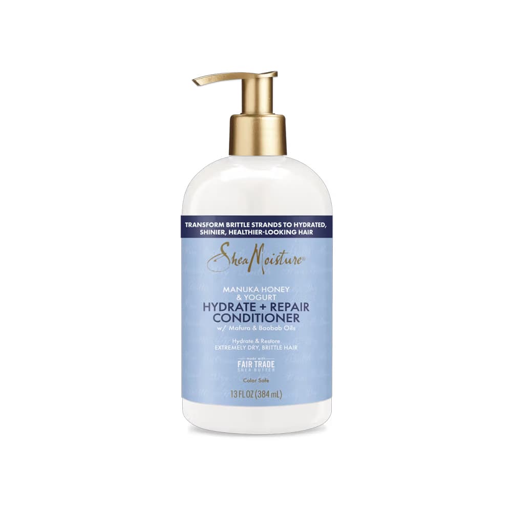 Shea Moisture بلسم مرطب ومعالج بعسل المانوكا والزبادي من شيا مويستشر 384 مل