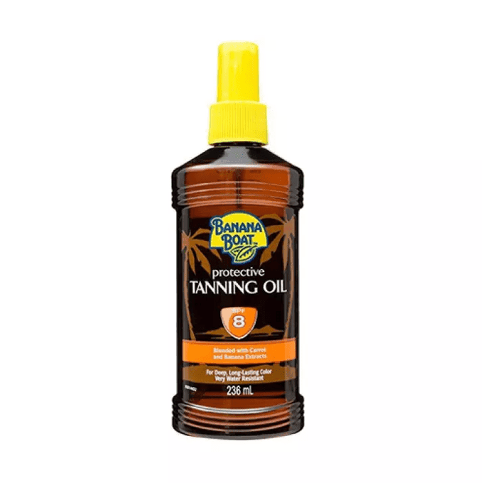 Banana Boat بخاخ تان تسمير بحماية 8 SPF من بانانا بوت 236 مل