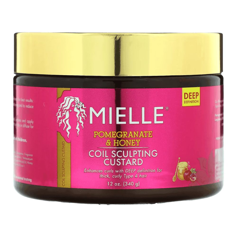 Mielle Organics مرطب كاسترد لتحديد تموجات الشعر بالرمان والعسل من ميلي اورجانيكس 340 جرام