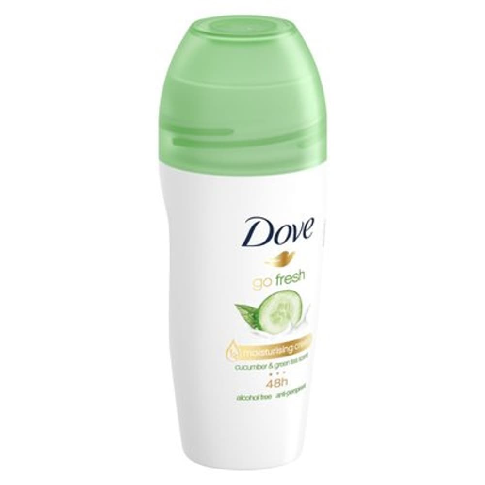 Dove مزيل العرق جو فريش رول أون برائحة الخيار والشاي الأخضر من  دوف 50 مل