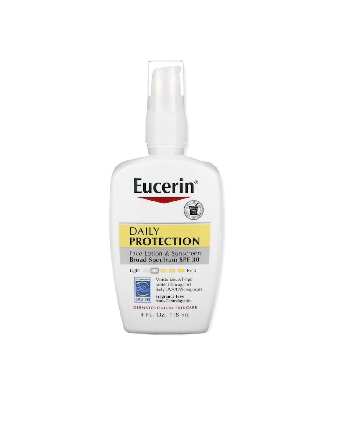 دهان للوجه وواقٍ من الشمس للحماية اليومية من يوسرين 118 مل Eucerin