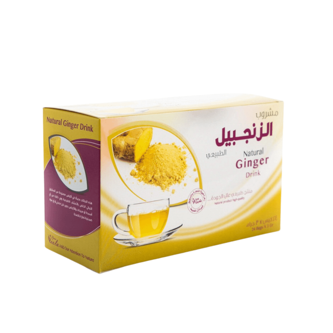 Viola Flower مشروب الزنجبيل الطبيعي من فيولا فلاور 24 كيس