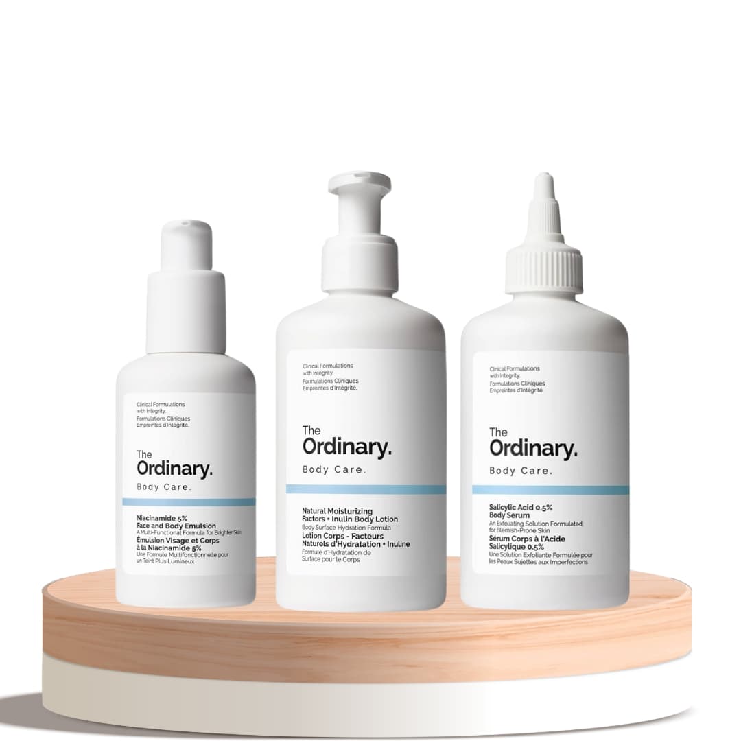 The Ordinary عرض بوكس التفتيح المتكامل للبشرة 3 منتجات