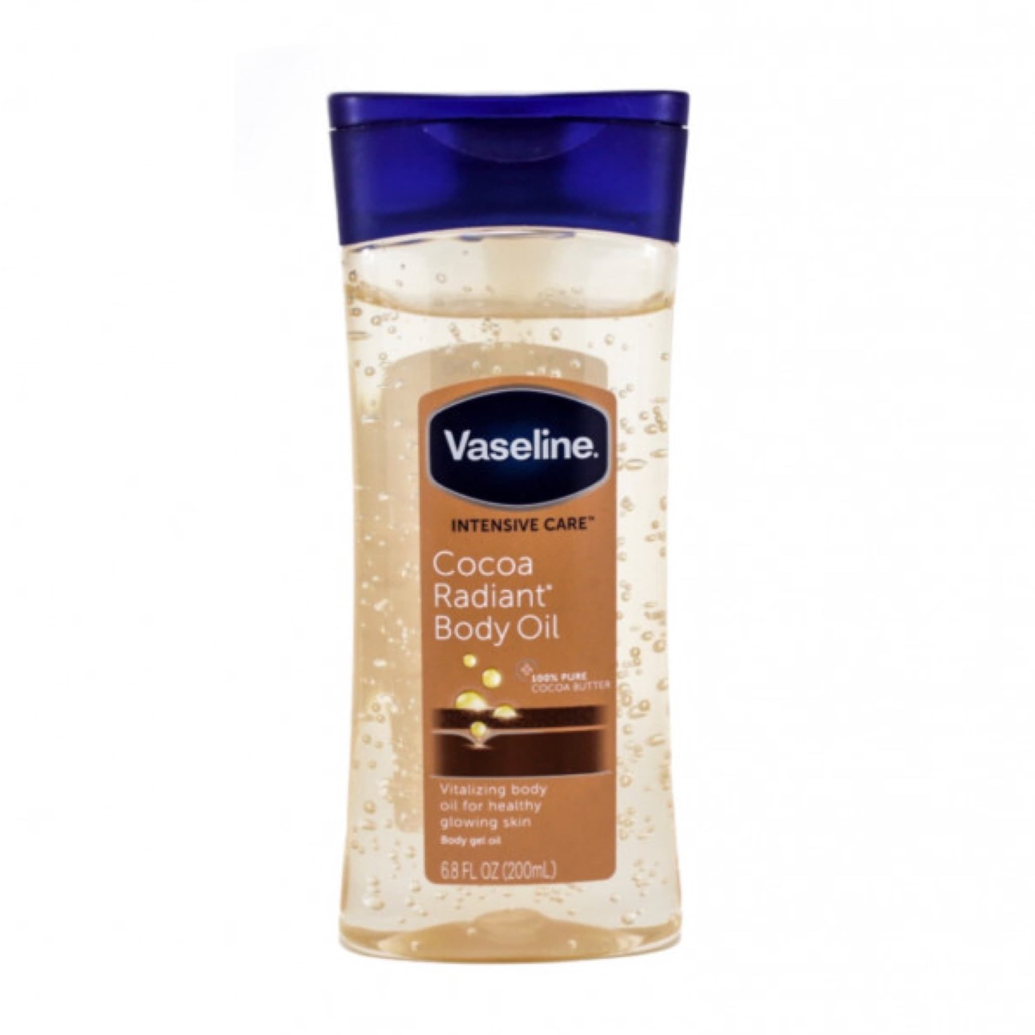 Vaseline جل فازلين زيت بزبدة الكاكاو للعناية المكثفة من فازلين 200 مل