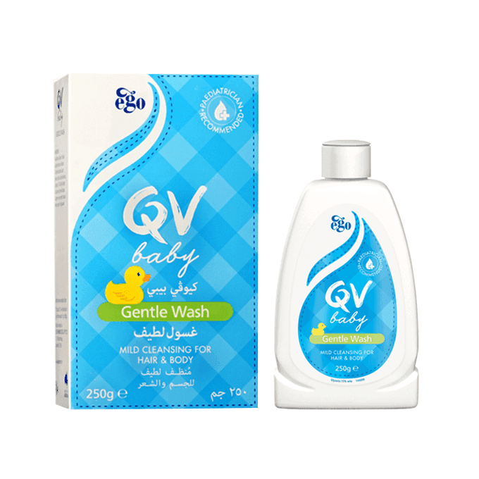 QV بيبي غسول للاطفال لطيف من كيو في 250 جرام