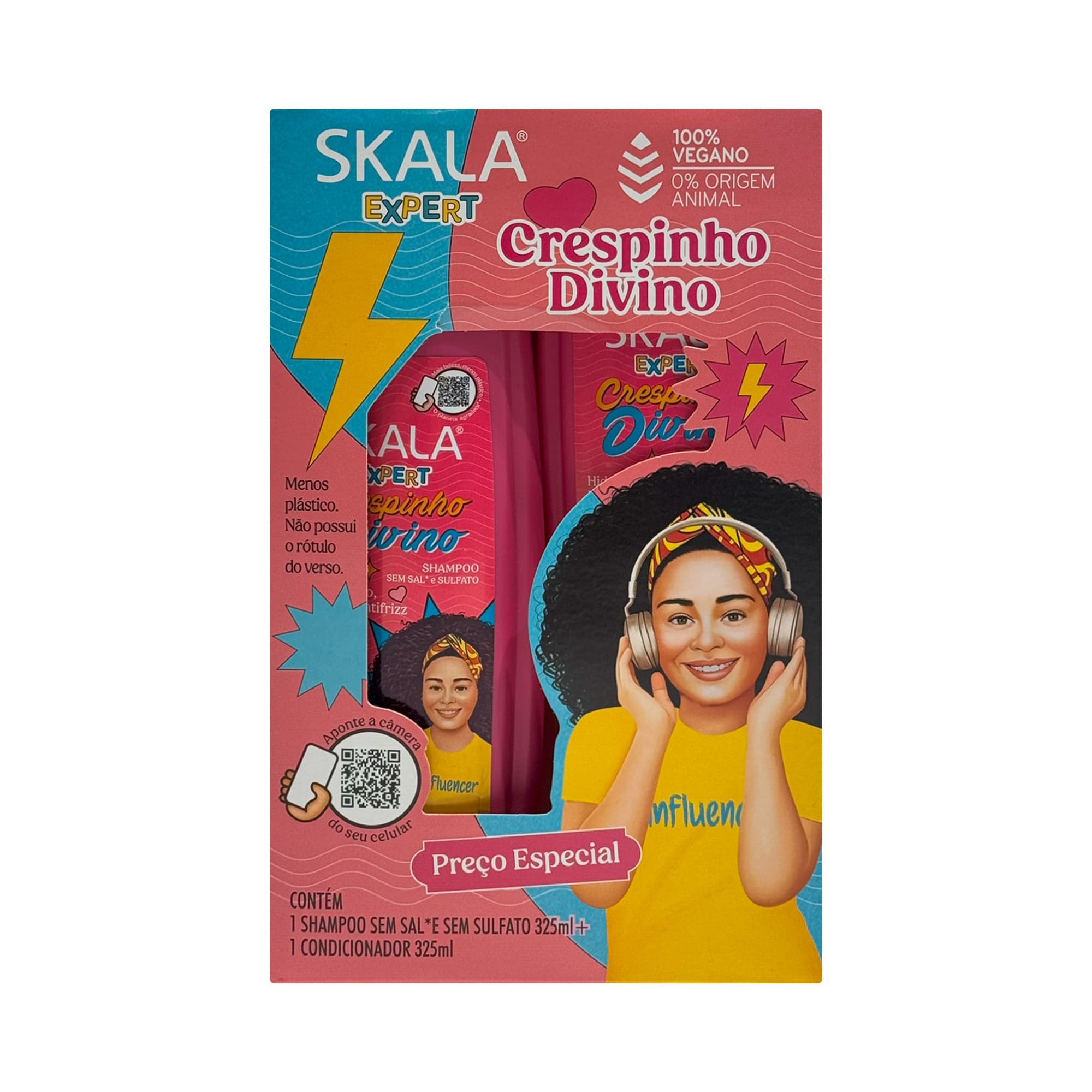 Skala Expert مجموعة شامبو وبلسم كريسفينو ديفينو للأطفال من سكالا اكسبرت 325 مل