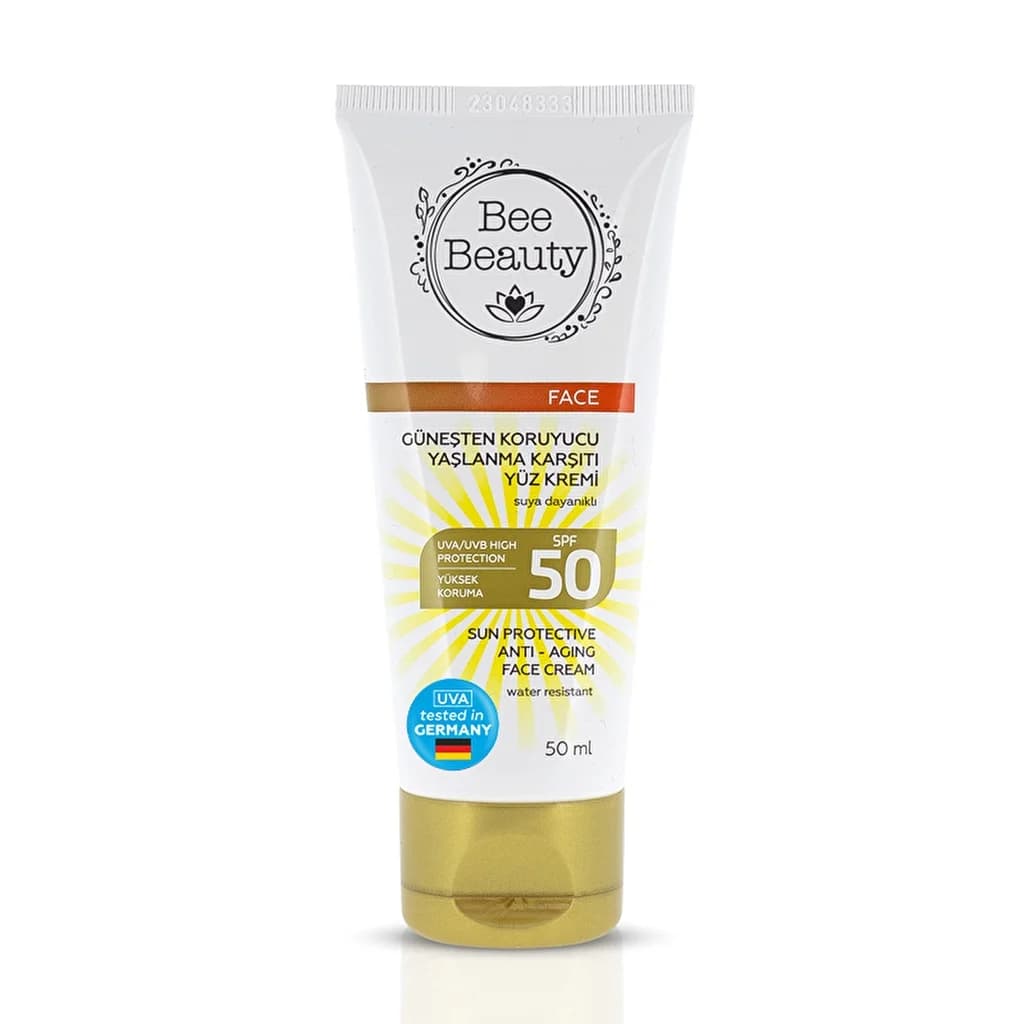 Bee Beauty كريم بي بيوتي الواقي للوجه المضاد للشيخوخة بعامل حماية من الشمس 50 مل