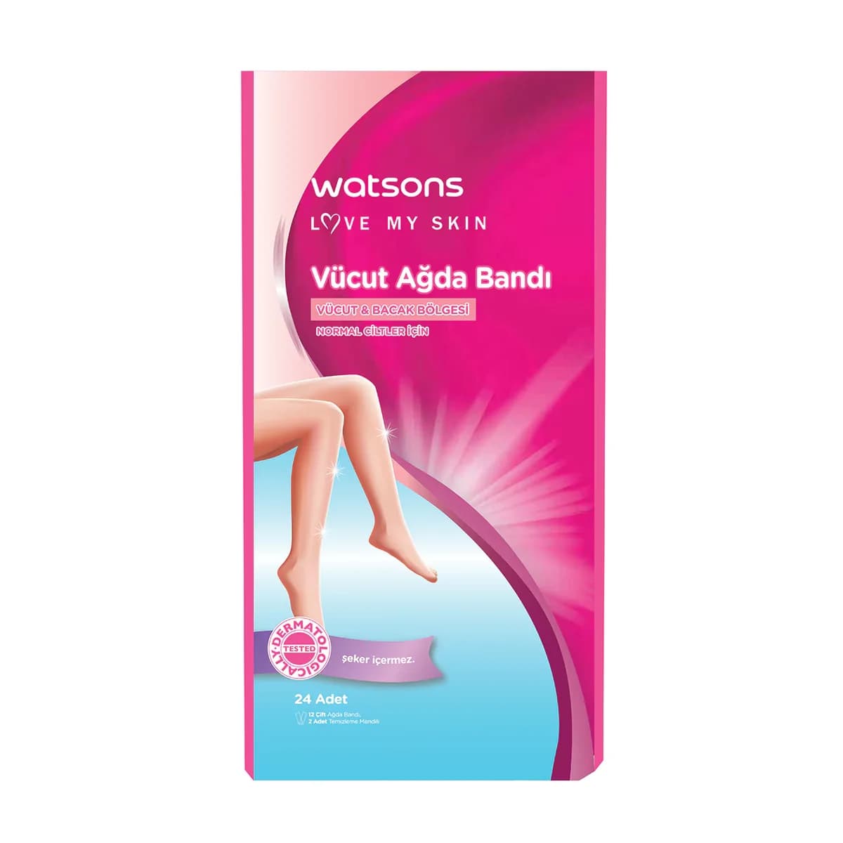 Watsons شرائح شمع واتسونز للبشرة العادية ٢٤ قطعة