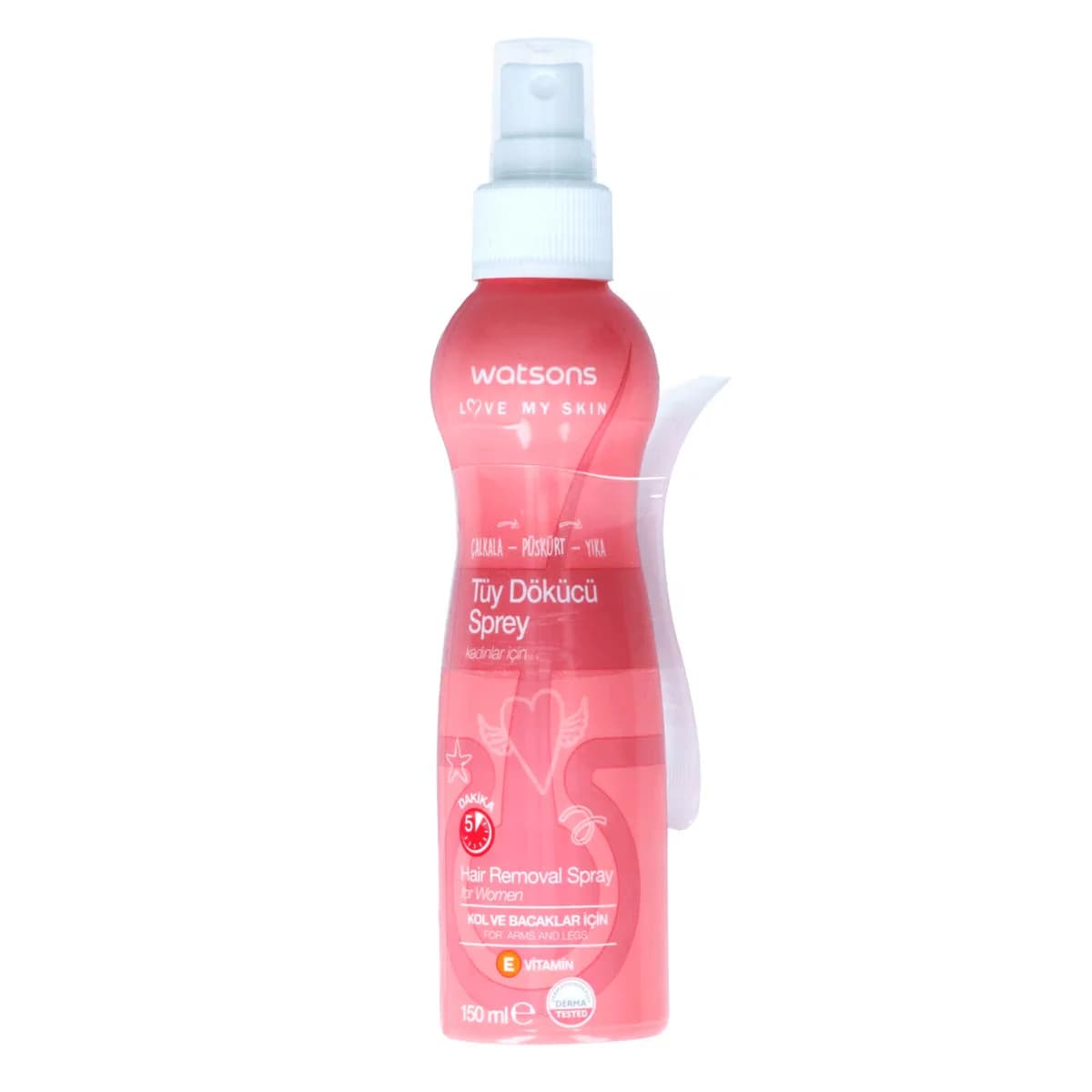 Watsons بخاخ إزالة الشعر من واتسونز للنساء بملعقة 150 مل