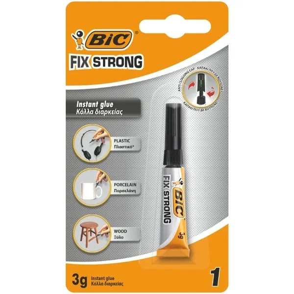 غراء بيك فكس سترونغ 3 جرام Bic