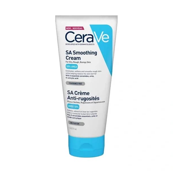 Cerave كريم  لتنعيم ‏البشرة الجافة والخشنة والمليئة بالنتوءات 10٪ اليوريا من سيرافي 177 مل