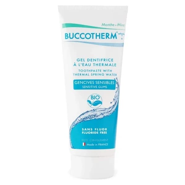 Bucco Therm معجون أسنان بوكوثيرم خالي من الفلورايد للأسنان الحساسة 75 مل