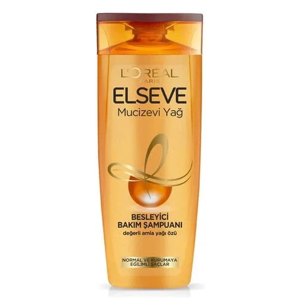 Elseve شامبو إلسيف ميراكيولوس أويل المغذي للعناية بالشعر 390 مل