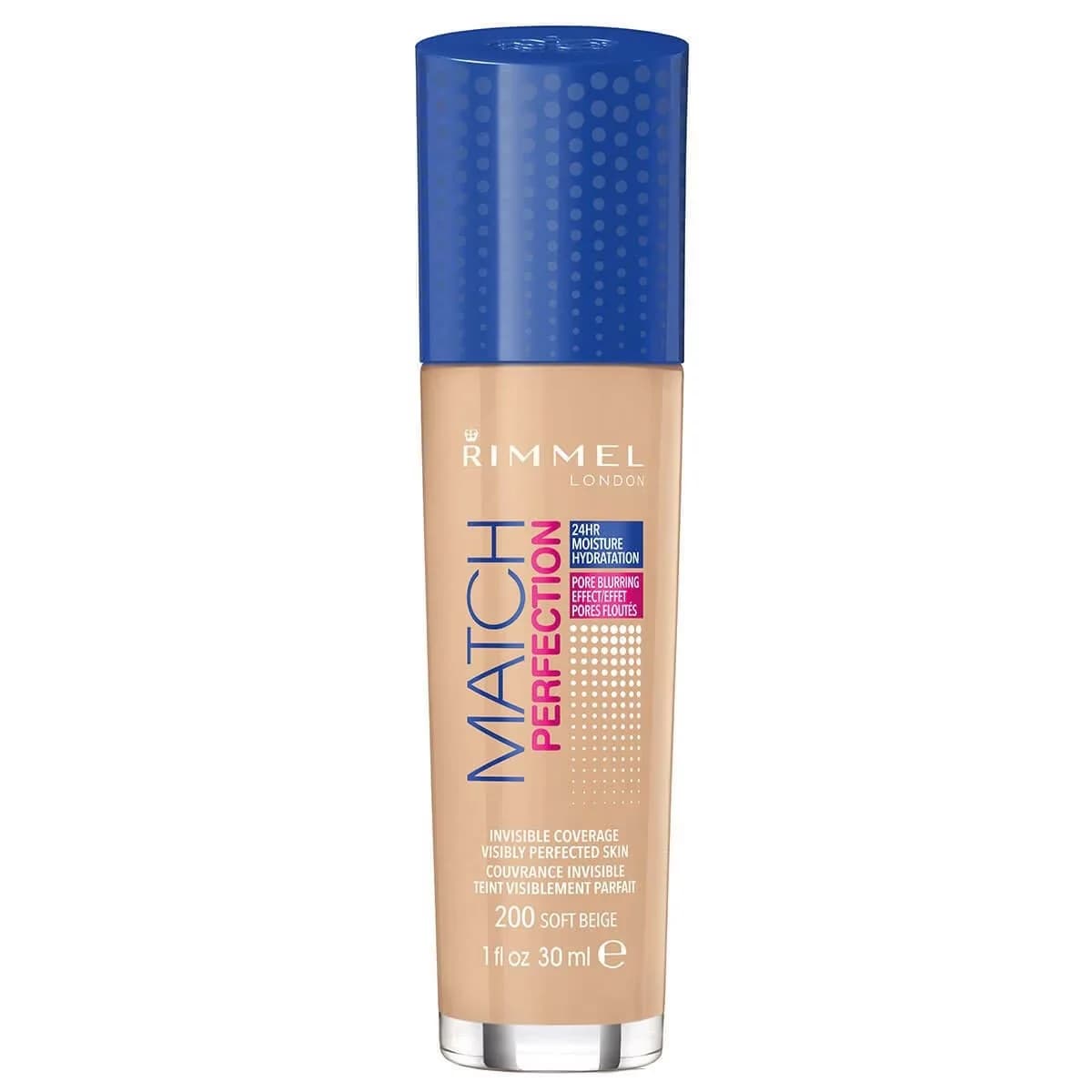 Rimmel London كريم أساس ماتش بيرفيكشن من ريميل لندن، 200 بيج ناعم