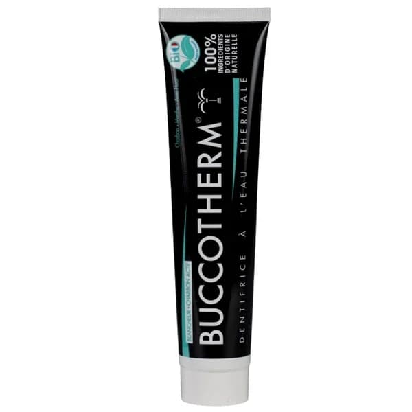 Bucco Therm معجون أسنان بوكوثيرم لتبييض الأسنان بالفحم 75 مل