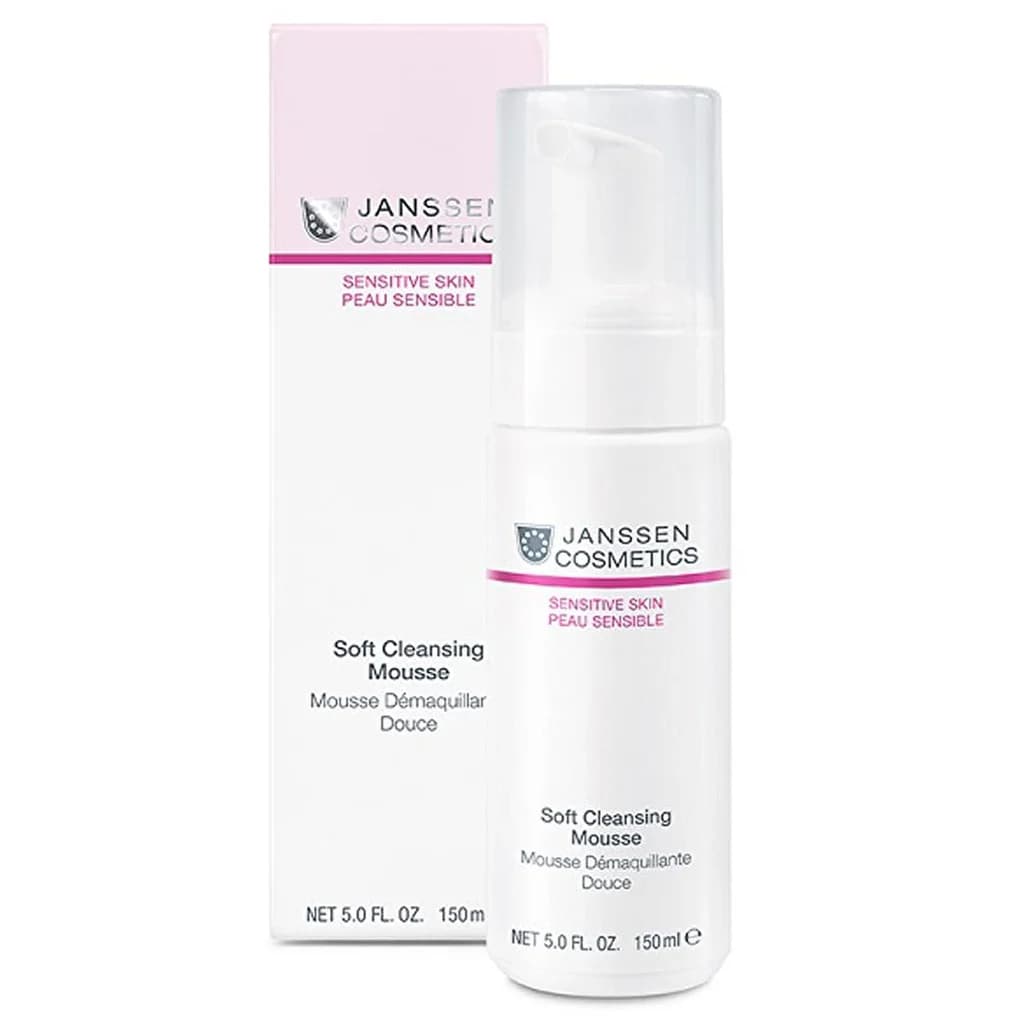 Janssen Cosmetics غسول رغوي يومي للبشرة الحساسة من جانسن كوزمتكس، 150 مل