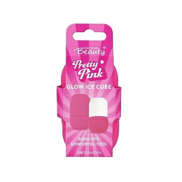 For Your Beauty لجمالك مكعب ثلج وردي جميل للوجه 1 قطعة