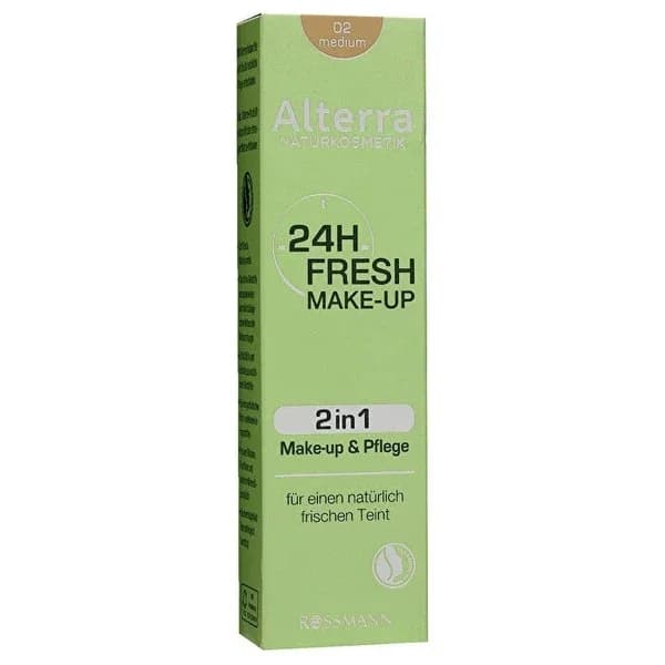 Alterra كريم أساس ألتيرا 24 فريش 02 متوسط ​​30 مل