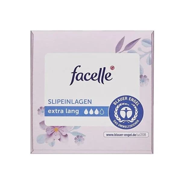 Facelle فوط صحية يومية من فاسيل، طويلة جدًا، 30 قطعة
