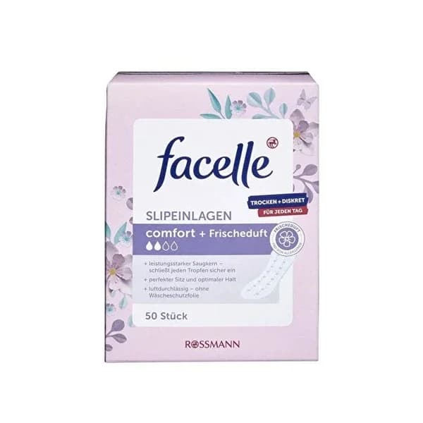 Facelle فوط فيسيل اليومية العادية برائحة منعشة 50 قطعة