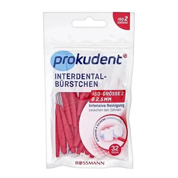 فرشاة بين الأسنان ISO 2 32 قطعة من بروكودنت Prokudent