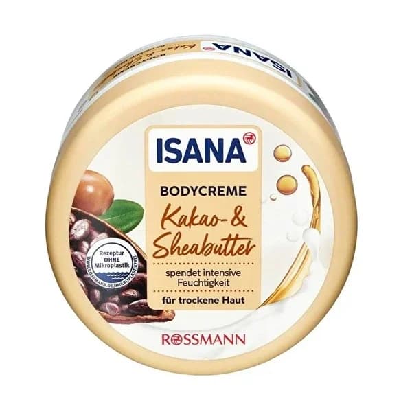 Isana كريم الجسم إيزانا بزبدة الشيا والكاكاو 500 مل