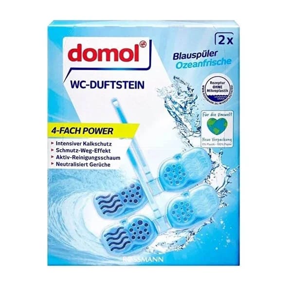Domol دومول معطر مرحاض برائحة المحيط الأزرق 96 جرام