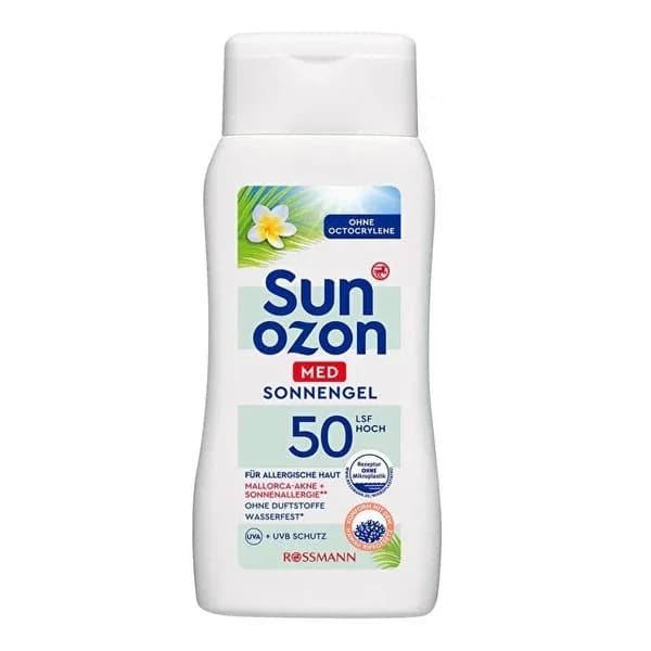 جل واقي الشمس 50 SPF 200 مل من سونوزون Sunozon