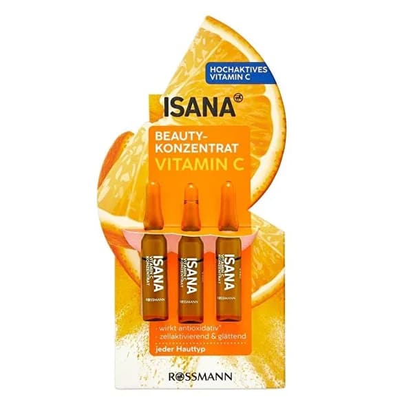 Isana أمبولات إيزانا كير فيتامين سي 3 × 2 مل