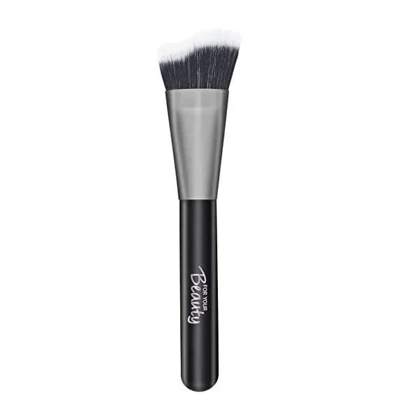 فرشاة أحمر خدود بزاوية 1 قطعة من فور يور بيوتي For Your Beauty