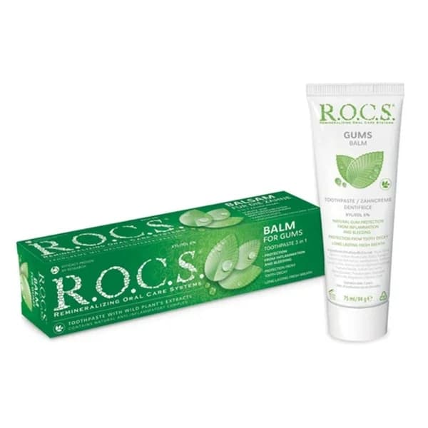 Rocs معجون أسنان روكس يحتوي على مستخلصات نباتية 75 مل