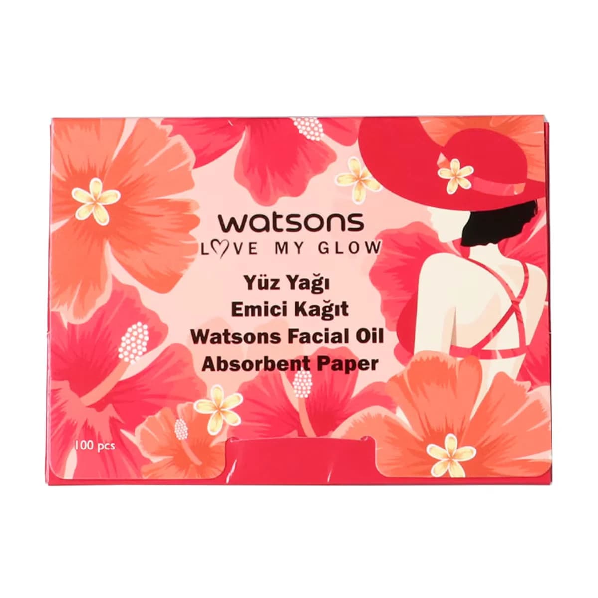Watsons مناديل واتسونز لامتصاص الزيوت للوجه، 100 قطعة