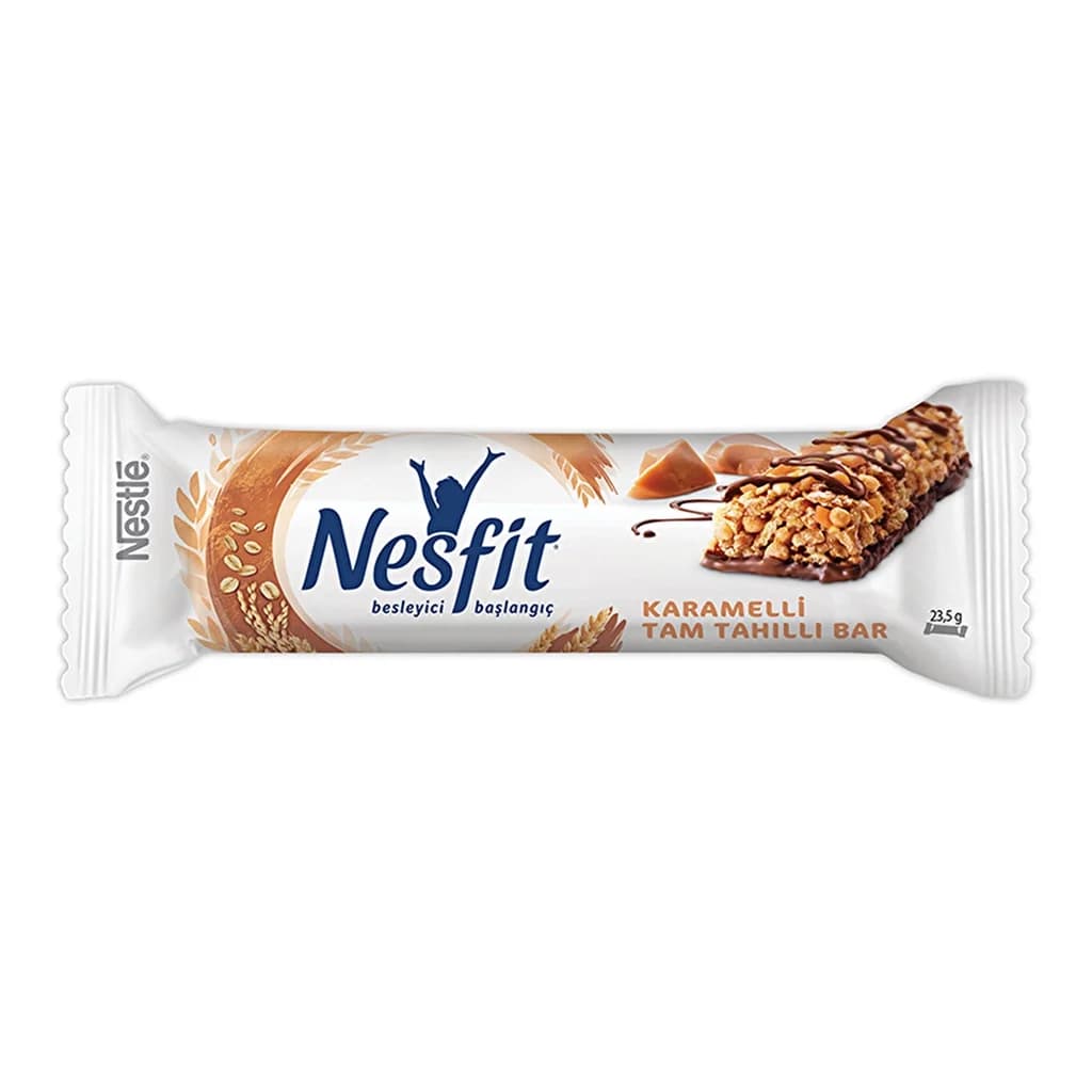 Nestle نستله نسفيت كراميل سيريال بار 23.5 غرام