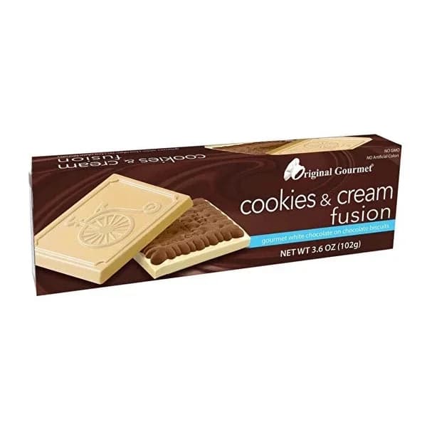 Original Gourmet كوكيز جورميه فيوجن الأصلي الأبيض 102 جرام
