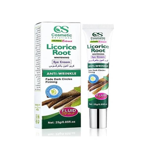 Cosmetic Solution كريم العين بالعرقسوس من كوزماتك سوليوشن 25 جرام
