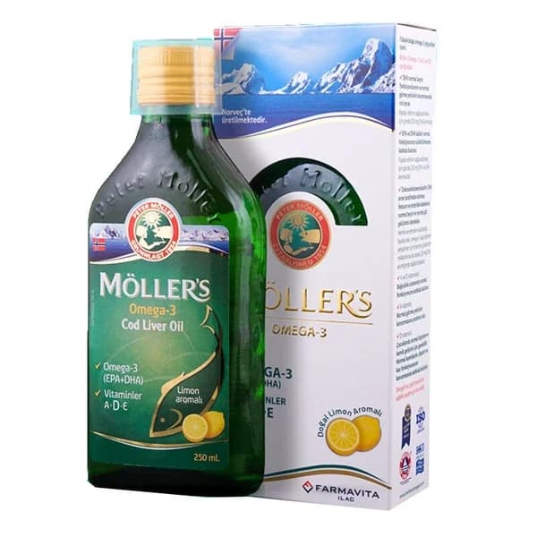 Möllers مولرز أوميجا 3 ليمون 250 مل