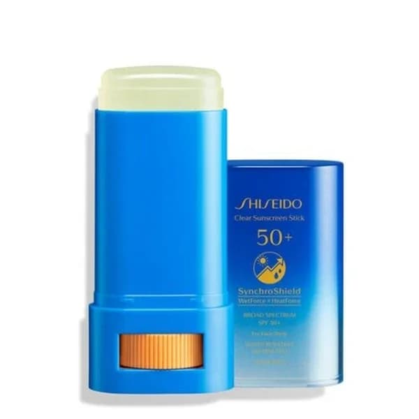 Shiseido شيسيدو سينكروشيلد كلير صن كير ستيك بعامل حماية من الشمس 50+، 20 غرام