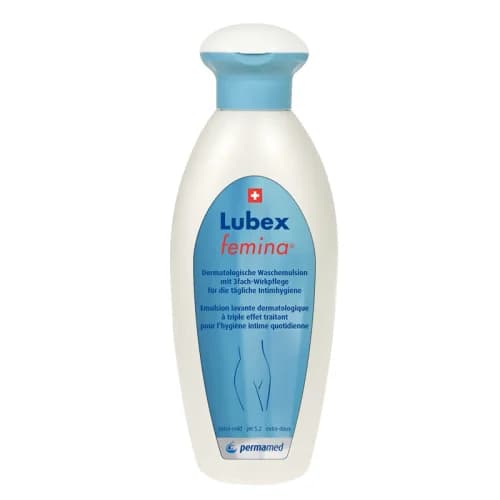 Lubex مستحلب لوبيكس فيمينا المنظف 200 مل غسول لطيف للجسم