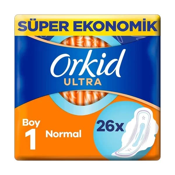 Orkid فوط أوركيد الصحية فائقة النعومة، 26 قطعة