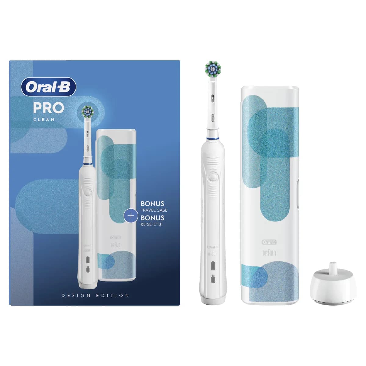 Oral-B فرشاة أسنان أورال-بي برو الكهربائية + حقيبة سفر