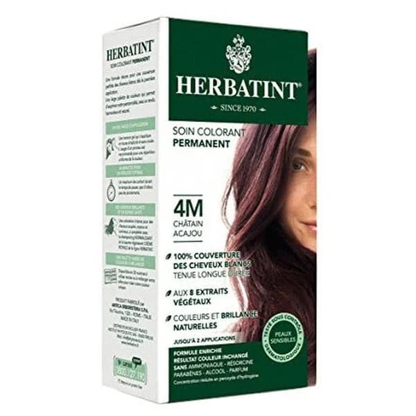 Herbatint صبغة شعر هيرباتينت 4 م شاتين اكاجو